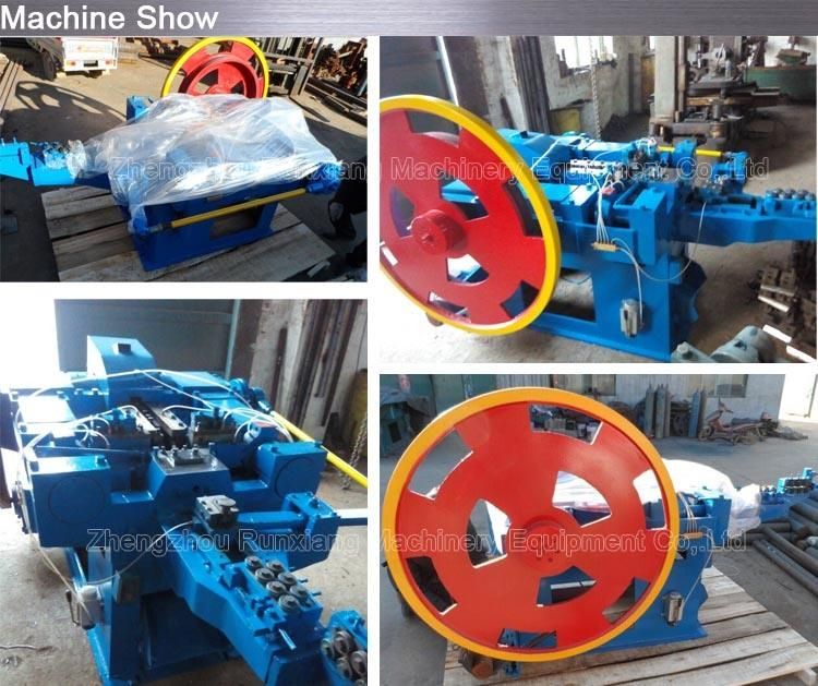 China Automatic Wire Steel Nail Screw Making Machinery