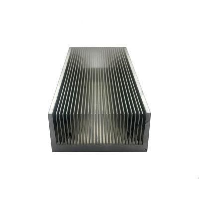 High Power Dense Fin Aluminum Heat Sink for Inverter and Power and Apf and Electronics and Welding Equipment and Svg