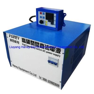 Haney DC Rectifier Electropolishing Solution Metal Electroplating Machinery