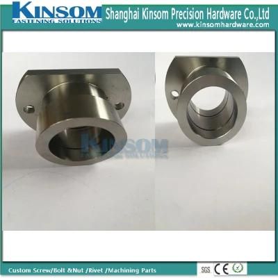 Precision Metal Processing Machinery Parts of Connector with 3 Holes Stainless Steel