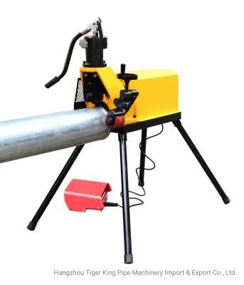 Pipe Groover Machine 2&quot;-6&quot; with Foot Switch 750W (YG6D-A2) /Factory Customized