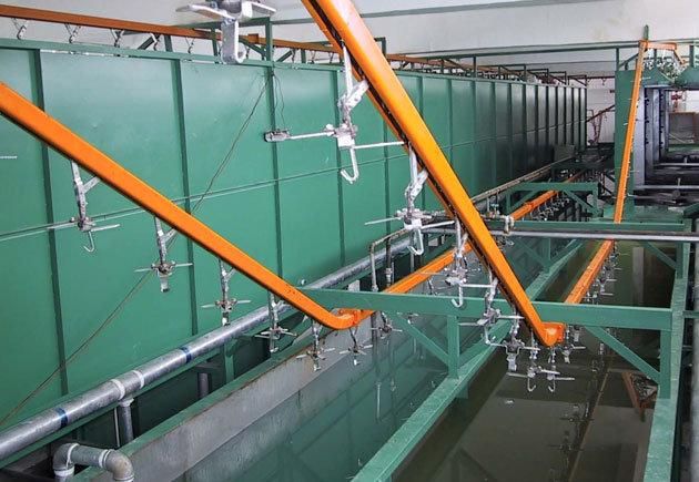 Metal Powder Coating Line for Wardrobe