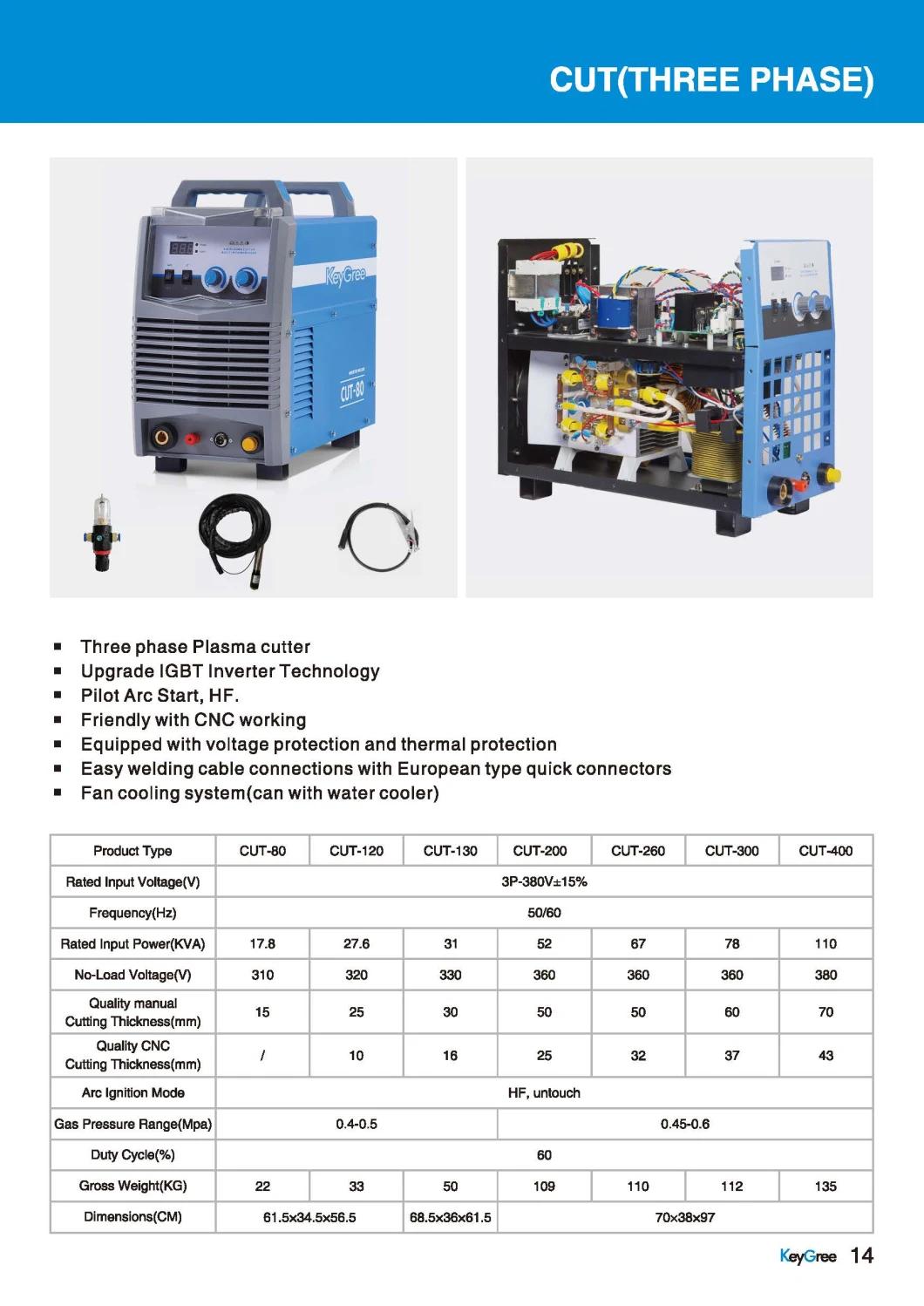 Inverter DC Air Plasma Cutting Machine Cut-120