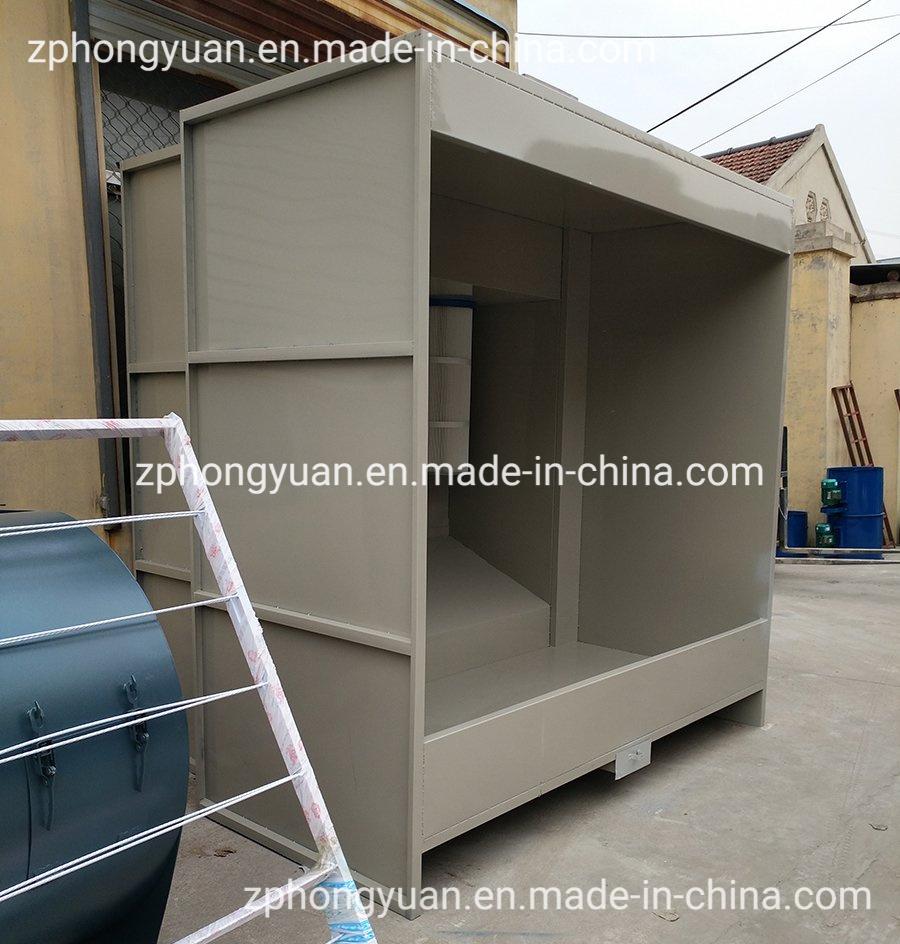 PP or PVC Fast Color Change Spray Booth