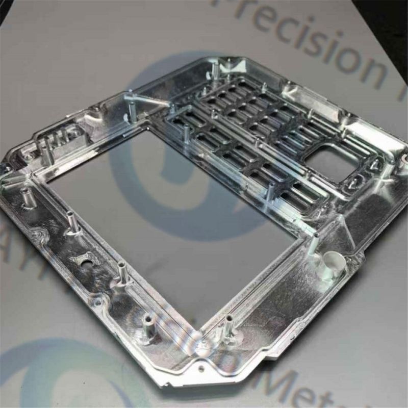 Sheet Metal Fabrication Mounting Plate, Laser Cutting and Bending Mounting Bracket