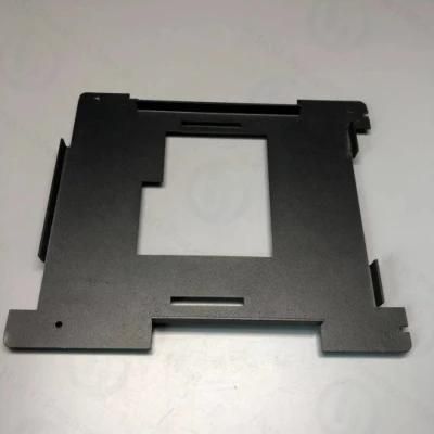 OEM Custom Sheet Metal Fabrication Parts with Powder Coating Black for Metal Plate
