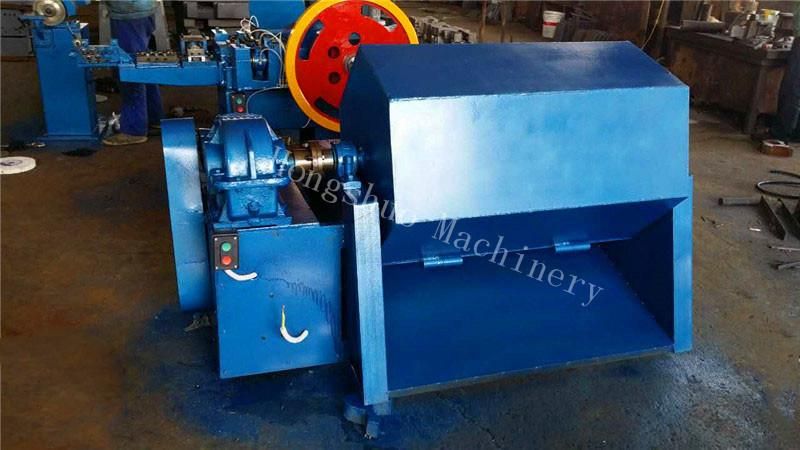 Automatic Threaded Grooved Twisted Nails Making Machine