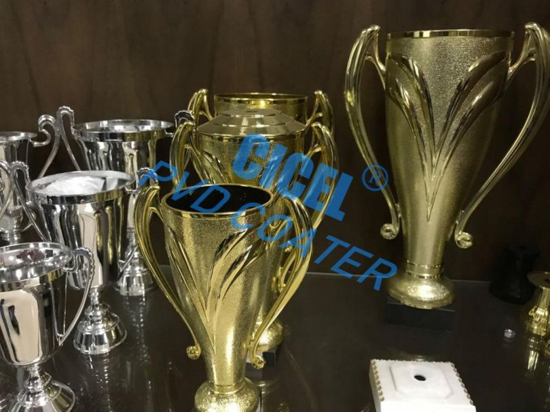 Cicel Plasitc Medal Cups PVD Metalizing Machine Plant