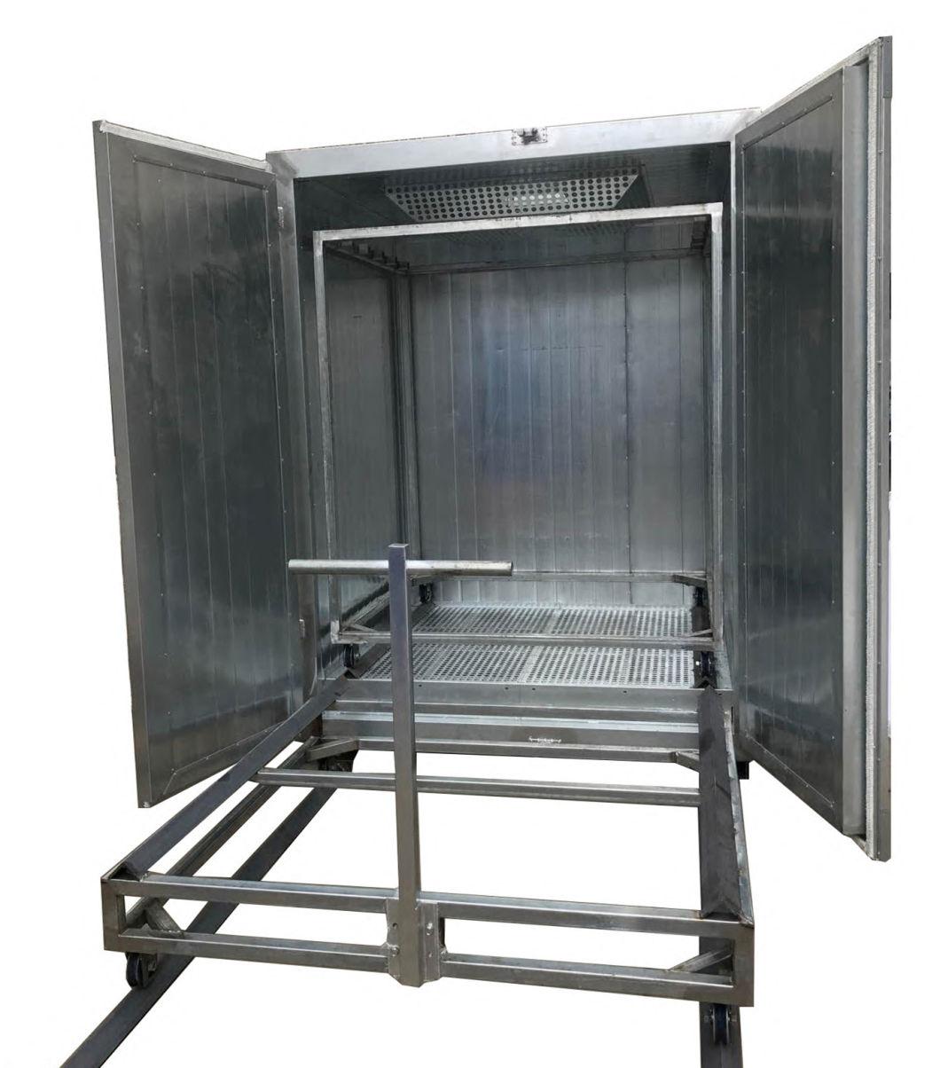 Powder Coating Application Booth and Oven Equipment