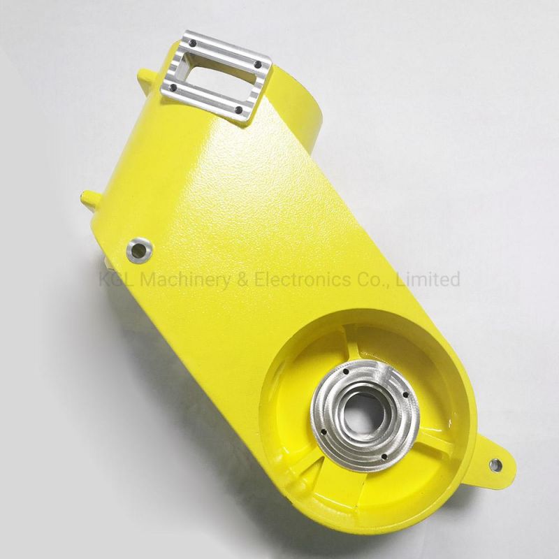 Alloy Die Casted Large Structure Parts Aluminum Die Casting with Paint Spraying Surface Treatment