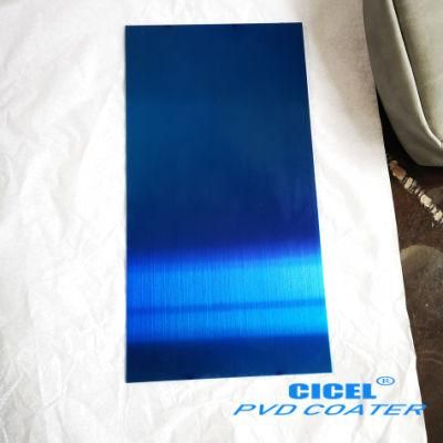 PVD Vacuum Coating Equipment for Titanium Gold Stainless Steel Sheet Pipe