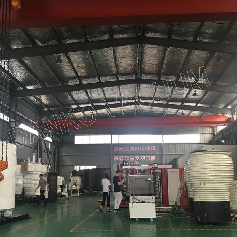 DC, RF Magnetron Sputter PVD Vacuum Coater From China