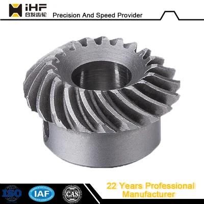 Ihf Bevel Gear Spiral Worm Gears Carbon Steel Straight C45 Differential Bevel Gear Wheel
