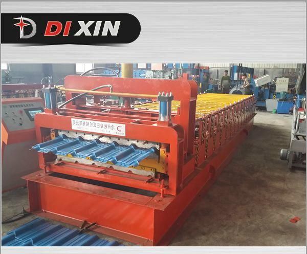 Double Deck Roof Panel Roll Forming Machine