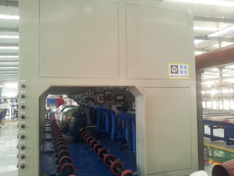 Non-Stop LNG Tank Polishing and Buffing Machine for External Surface Treatment with High Efficiency