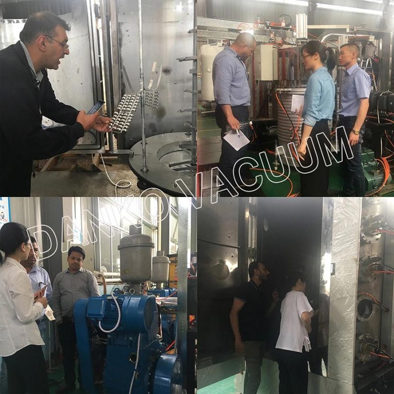 PVD Vacuum Coating Production Line for ABS Ss Metal Ceramic