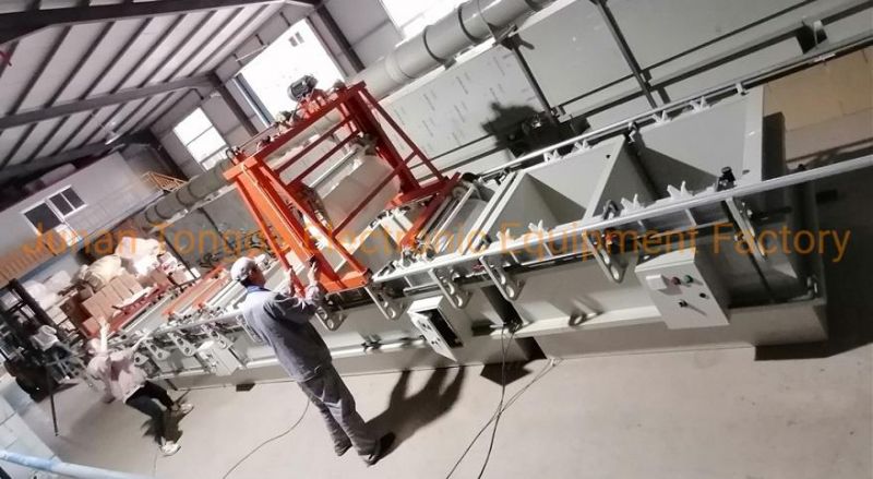 Acid Zinc Plating Plant Galvanized Electroplating Machine Automatic Plating Line