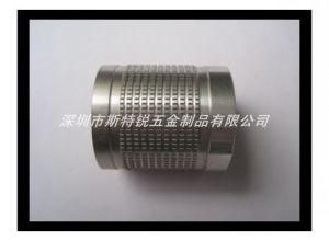 CNC Lathe Processing - Knurled Sleeve