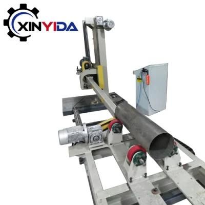 Factory Price Tube Grinder Machine and Pipe Rod Polishing Machine with Quick Change Grinding Head