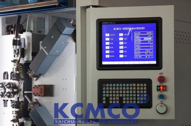 NEW KCT-1112 11 Axis 1.0mm CNC Spring Forming/Coiling Machine