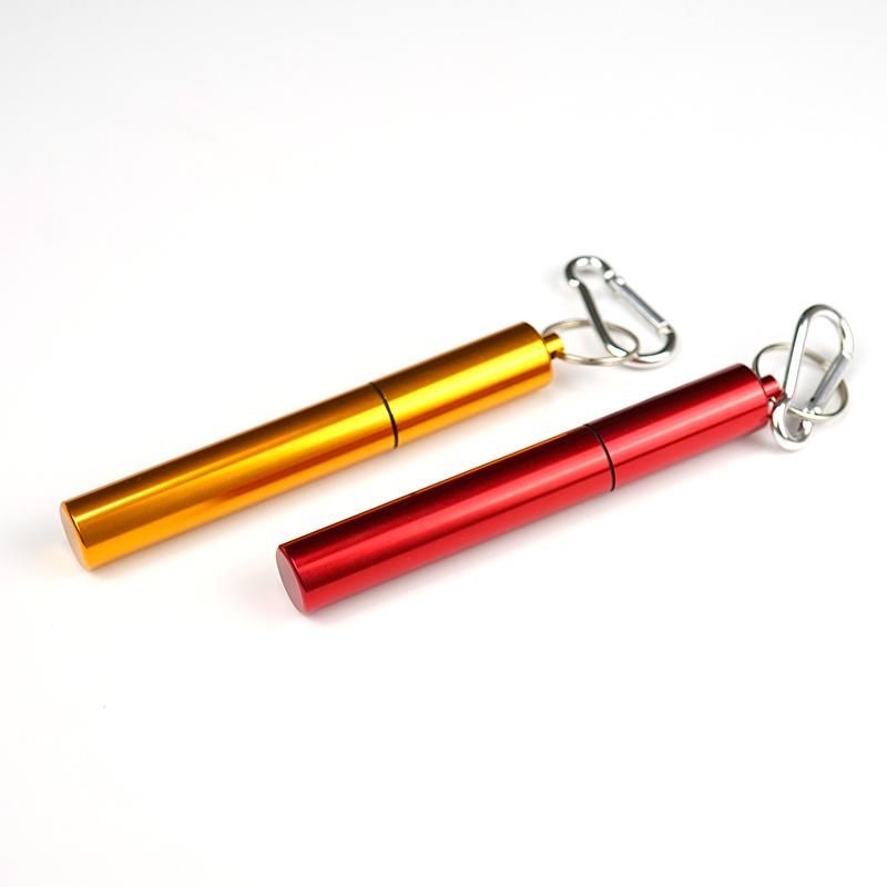 Survival Portable Aluminum Case Waterproof Box Metal Pill Box Keychain