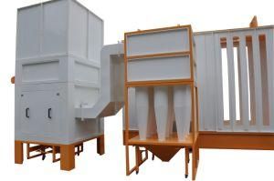 Cyclone Recovery System Fast Color Change Powder Coating Spray Booth