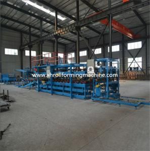EPS Rock Wool Sandwich Roof Wall Panel Cold Roll Forming Machine