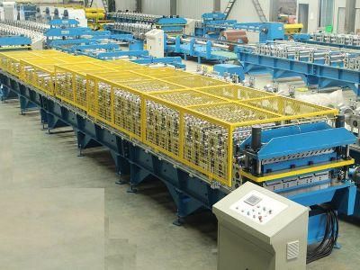 Color Steel Roll Tile Double Layer Roll Forming Machine