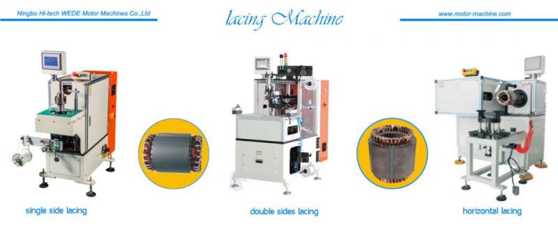 Movable Station Servo System Final Stator Forming Machine