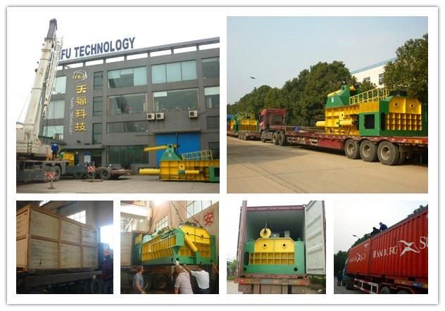 High Efficiency Hydraulic Scrap Metal Steel Iron Aluminum Car Shear Baler