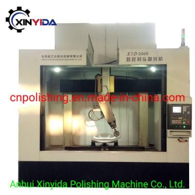 High Efficiency Full Protected CNC Seal Dish Buffing and Grinding Machine for Hot Sale From China