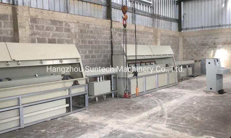 China Fast Speed Electro Zinc Coating Production Line for Steel Wire