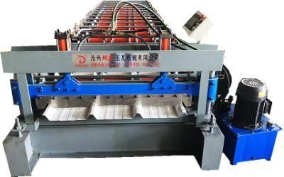 1250 High Wave Trapezoidal Roofing Sheet Roll Forming Machine