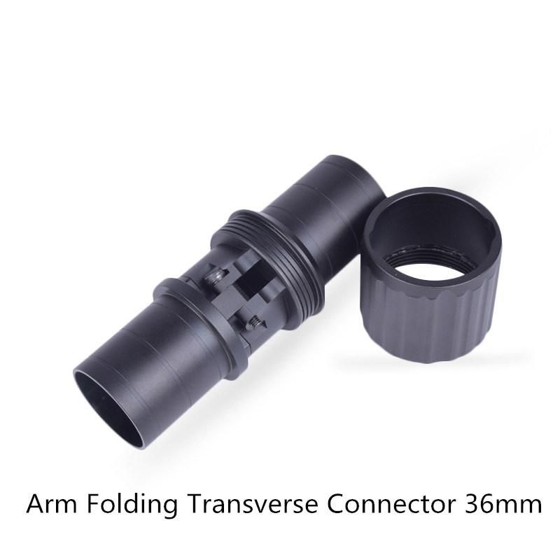 Fold Joint Parts Connector Drone Folding Parts Folding Piece 40mm Threaded Twisting Accessories for DIY Spray Pump Agriculture Multirotor Drone