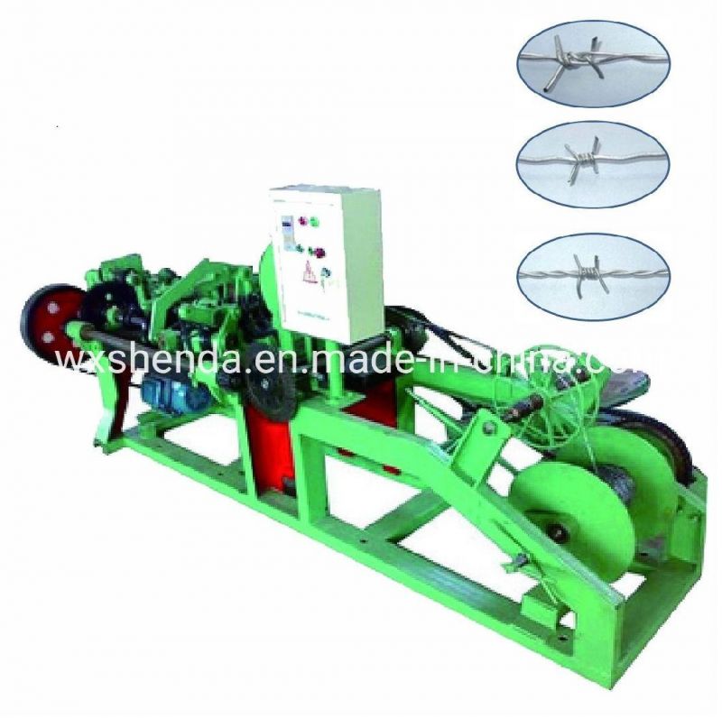 High Capacity Barbed Wire Making Machine, Double Twist Barbed Wire Making Machine
