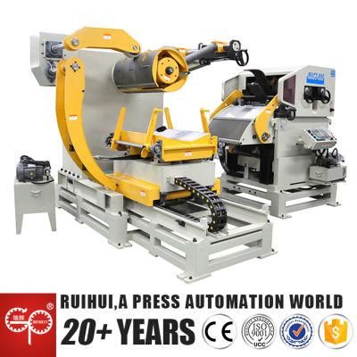 Plate Metal Coil Shearing Straightener and Uncoiler Machine