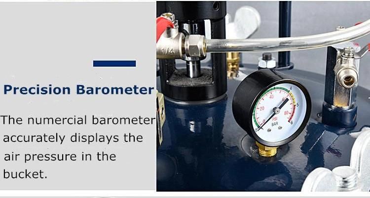 Capacity 30L Spray Paint Air Pressure Pot Tank with Automatic Mixing Agitated