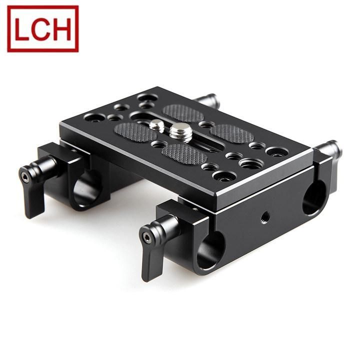 Custom CNC Machining Aluminum Camera Cheeseplate Top Cheese Plate