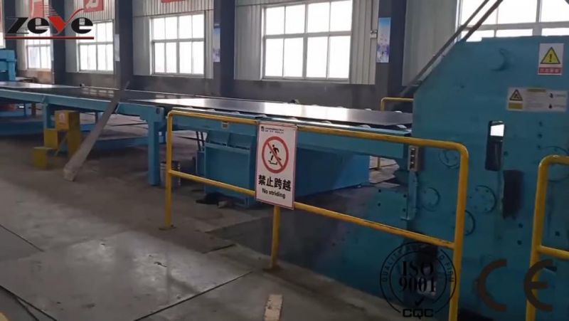 Galvanized Steel Plate Moving Cut to Length Line with CE ISO