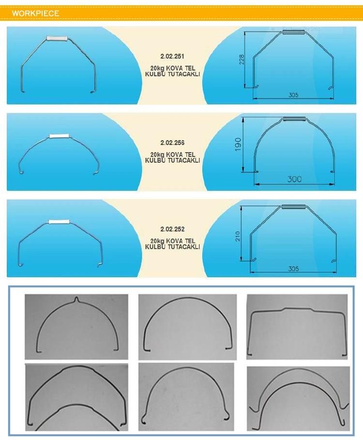 China Good Quality Plastic Barrel Bucket Handle Making Machine