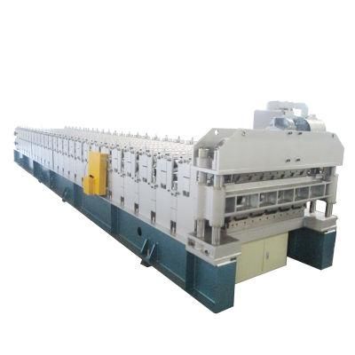 Factory Lifetime Service! PPGI Galvanized PLC Control Double Layer Roll Forming Machine Two in One Double Roof Machine