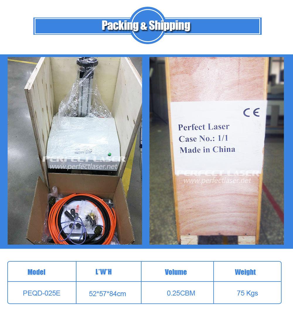 Peqd-025e LCD Control Deep Engraving Flat Rotary Metal Steel Stamp DOT Peen Marking Machine