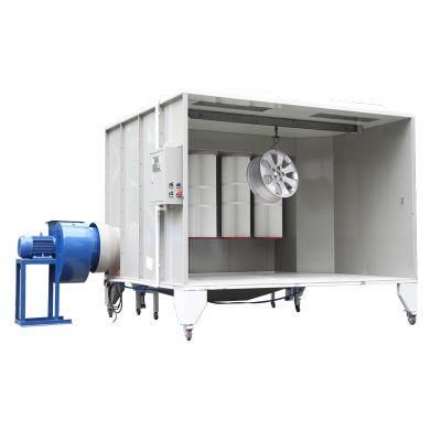 Hot Sale Powder Coating Spray Booth for Wheel Rim Painting