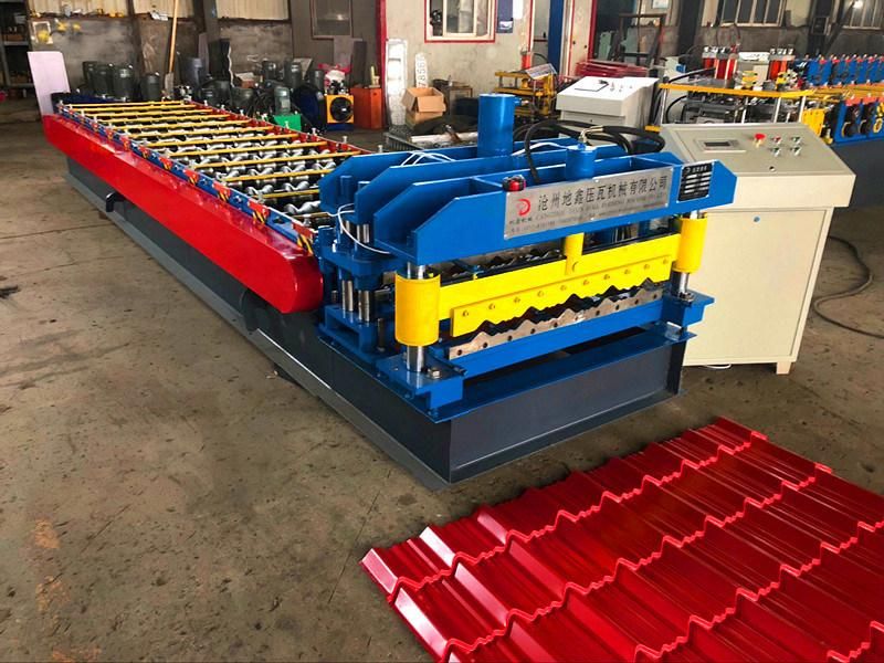 Latest Technology Steel Roof Tile Roll Forming Machine