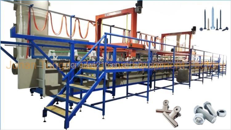 Zinc Plating Equipment Chrome Electroplating Machine Nickel Rack Electroplating Equipment