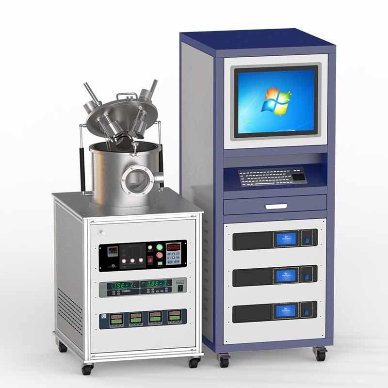 Metals Semiconductors Preparation Three Target Magnetron Sputtering System