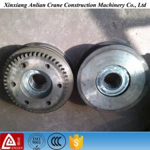 High Performance Al Crane Forging Rail Wheel for Single Bridge Crane