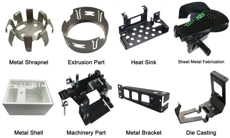 Metal Stamping Parts Factory OEM Aluminum Steel Stamped Sheet Metal Part
