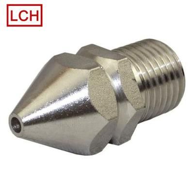 OEM Manufacturer Custom CNC Machining High Pressure Stainless Steel Jetting Nozzle Rocket Nozzle