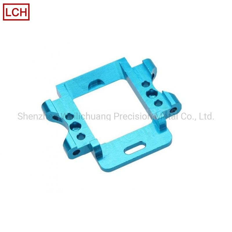 Anodized Finished CNC Milling Lamp Parts